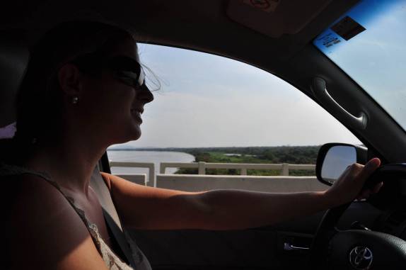 Cruzando o rio Paraguai, a caminho de Corumbá, no Mato Grosso do Sul